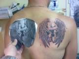 tetovanie anjel
